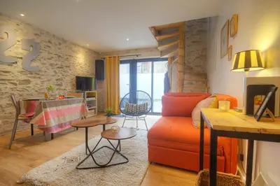 Coin salon dans l'établissement Le 22 grand rue