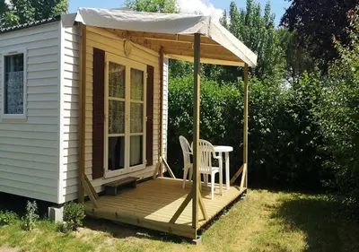 Jardin de l'établissement Camping Le Both d'Orouet