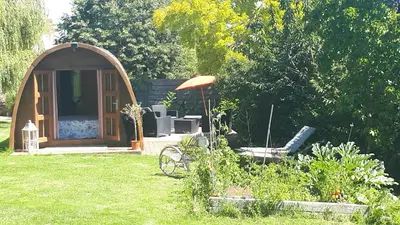 Jardin de l'établissement Chambres d'hôtes de La Roche