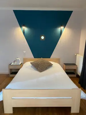Un ou plusieurs lits dans un hébergement de l'établissement Auberge Armoricaine