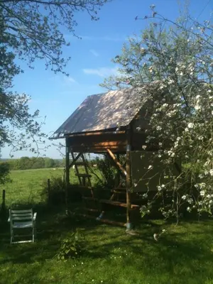 Jardin de l'établissement Logis des Gabelous