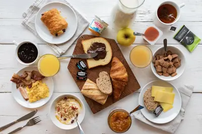 Nourriture dans l'hôtel ou à proximité