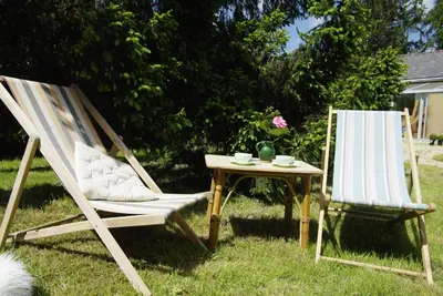 Jardin de l'établissement Gîte De La Tulipe
