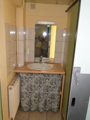 Salle de bains dans l'établissement Gîte Debussy