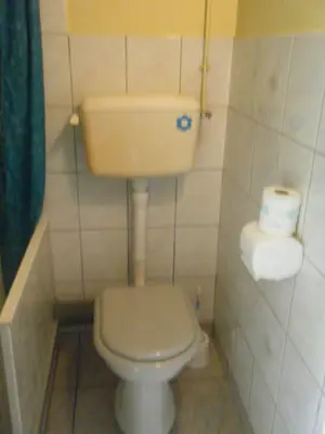 Salle de bains dans l'établissement Gîte Debussy