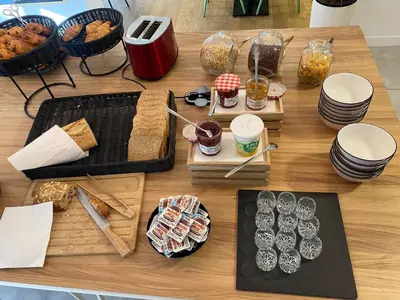 Nourriture dans l'hôtel ou à proximité