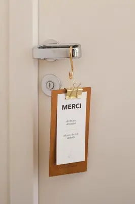 Certificat, récompense, panneau ou autre document affiché dans l'établissement Hôtel La Pérouse