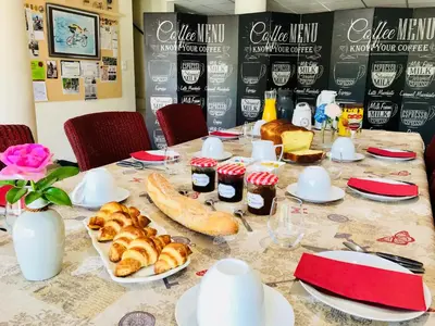 Nourriture dans le B&B/chambre d'hôtes ou à proximité