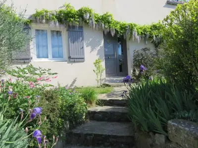 Jardin de l'établissement Chez Pierre et Caroline