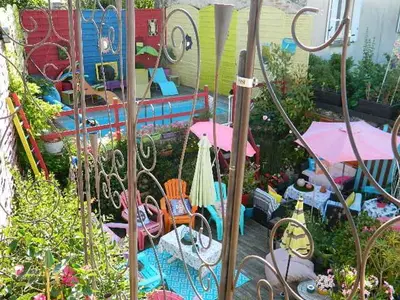 Jardin de l'établissement Chambres d'hôtes La Fougereuse
