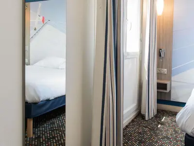 Un ou plusieurs lits dans un hébergement de l'établissement ibis Styles St Gilles Croix de Vie centre-ville