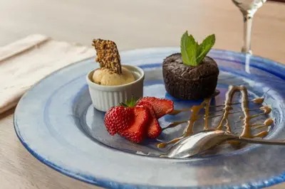 Nourriture dans l'hôtel ou à proximité