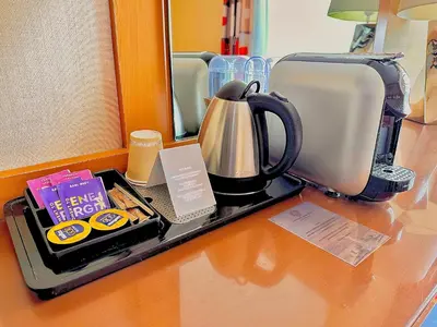 Plateau bouilloire dans l'établissement Hôtel Spa du Beryl St Brévin l'Océan