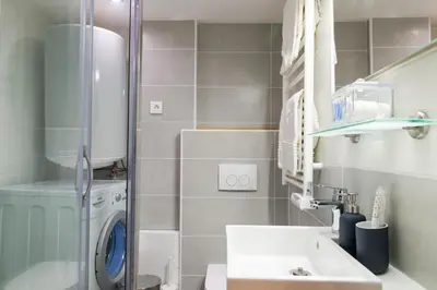Salle de bains dans l'établissement Unsejouranantes - Le Studio Fouré