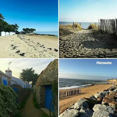 Paysage naturel près de la maison de vacances