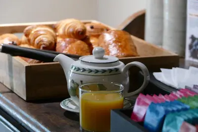 Nourriture dans l'hôtel ou à proximité