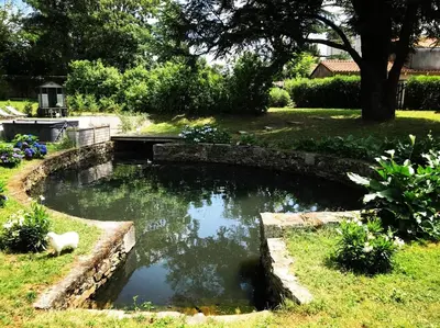 Jardin de l'établissement Le Celadon