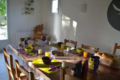 Nourriture dans le B&B/chambre d'hôtes ou à proximité