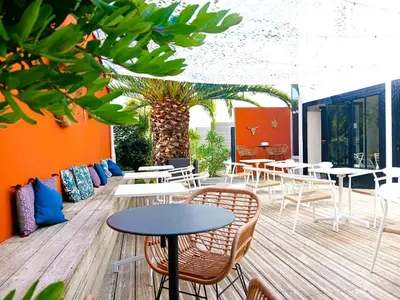 Balcon ou terrasse dans l'établissement Hôtel Ancre Marine & Spa Thalgo ***
