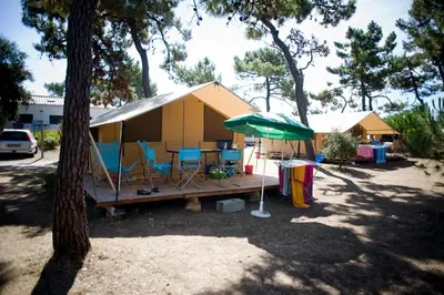 Plan de l'établissement Huttopia Noirmoutier