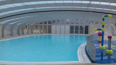 Piscine de l'établissement Mobile Home bois dormant ou située à proximité