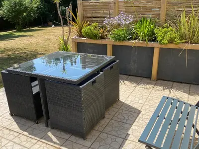 Jardin de l'établissement GiteAnne