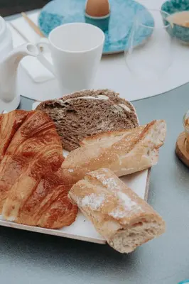 Nourriture dans le B&B/chambre d'hôtes ou à proximité