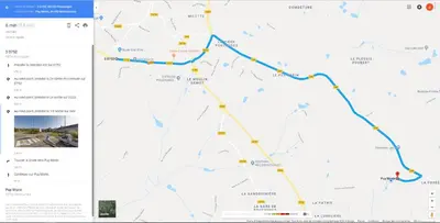 Plan de l'établissement Gîte Puy Morin