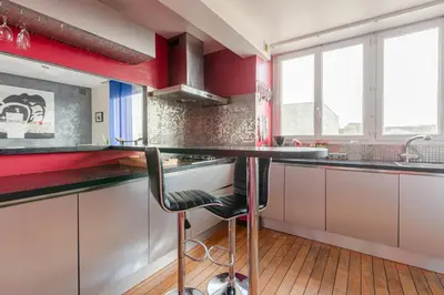 Cuisine ou kitchenette dans l'établissement 