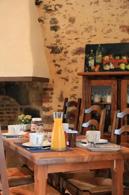 Nourriture dans le B&B/chambre d'hôtes ou à proximité