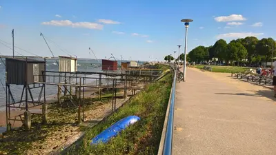 Vue sur la rivière ou le fleuve situé(e) à proximité de la maison de vacances