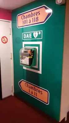 Plan de l'établissement Quick Palace Nantes La Beaujoire