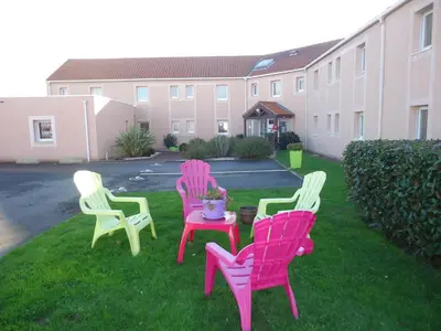 Jardin de l'établissement Hôtel Estuaire