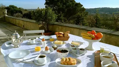 Nourriture dans le B&B/chambre d'hôtes ou à proximité