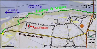 Plan de l'établissement Les 3 Vallées