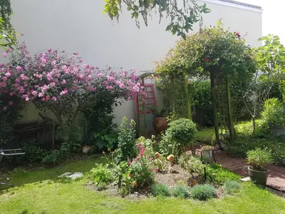 Jardin de l'établissement Gîte Mido