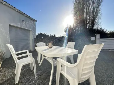Plan de l'établissement Maison neuve près des dunes avec jardin clos, 3 chambres et tout confort, à 800m de la plage - FR-1-224B-548