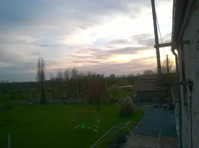 Lever ou coucher de soleil vu de le B&B/chambre d'hôtes ou à proximité