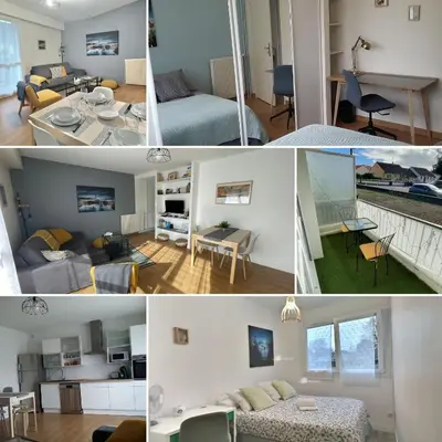 Cuisine ou kitchenette dans l'établissement Nant'Sud Loire