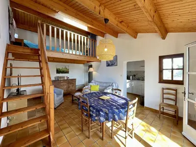 Plan de l'établissement Maison cosy avec mezzanine, proche plage et commerces, terrasse tranquille - Noirmoutier-en-l'Île - FR-1-224B-606