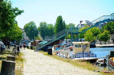 Vue sur la rivière ou le fleuve situé(e) à proximité de l'appartement