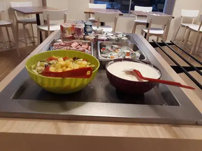 Nourriture dans l'hôtel ou à proximité