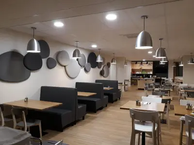Coin salon dans l'établissement La Godinière
