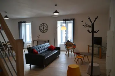Coin salon dans l'établissement 10 rue du renard