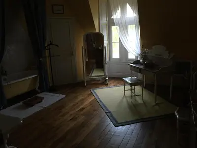 Coin salon dans l'établissement Manoir De La Chouanniere