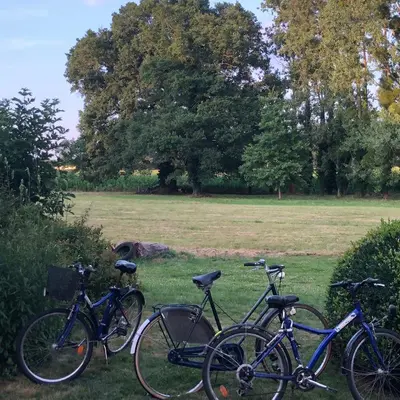 Vélo sur le terrain de l'établissement Manoir De La Chouanniere ou dans les environs