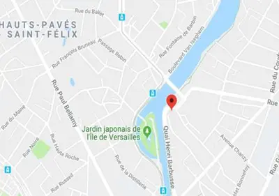 Plan de l'établissement Quai de Versailles Nantes