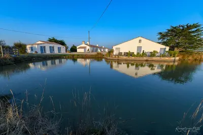 Paysage naturel près de la maison de vacances