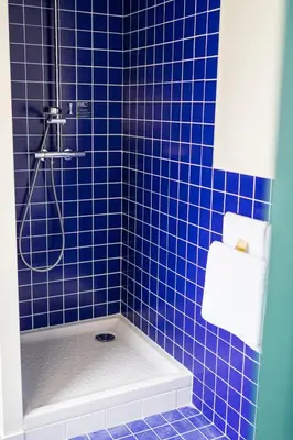 Salle de bains dans l'établissement Le Lieu Dit