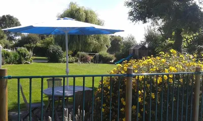 Jardin de l'établissement Chambres d'hôtes les Hautes Papinières